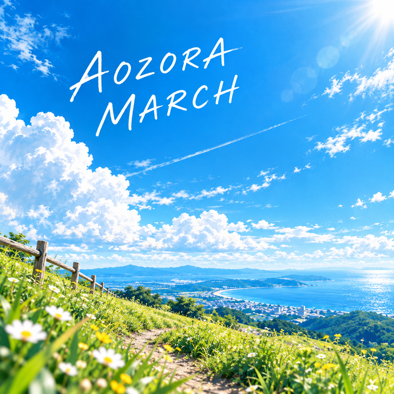 『AOZORA MARCH (SC-55 Ver.)』のアートワーク