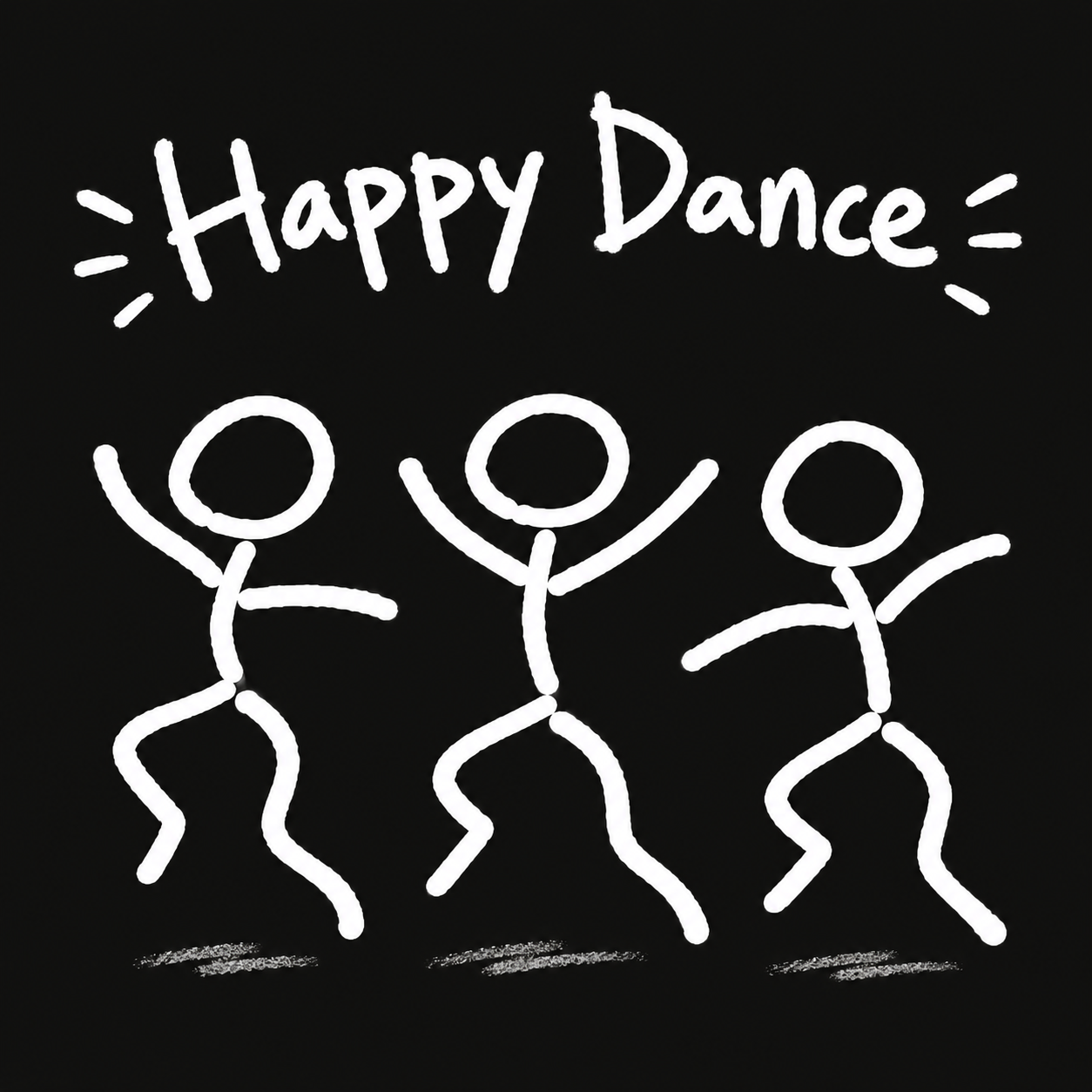『Happy Dance（With DR-55）』のアートワーク